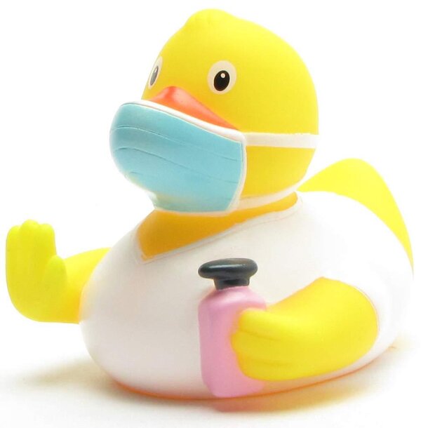 Gute Besserung Badeente