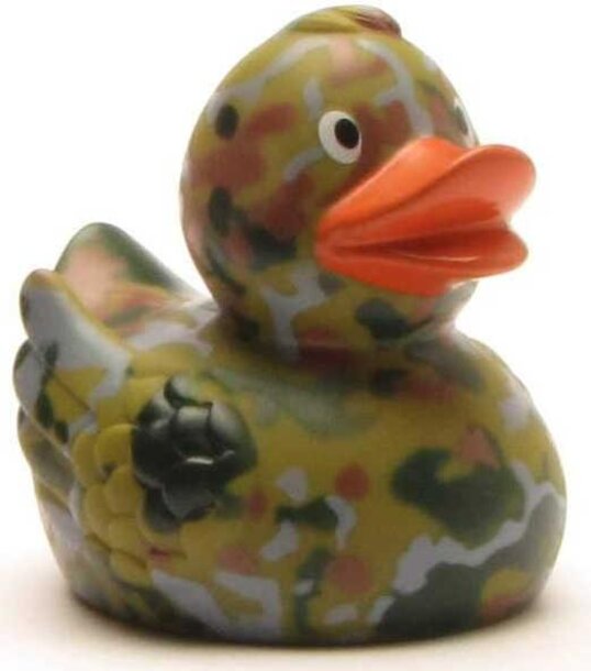 Camouflage Badeente
