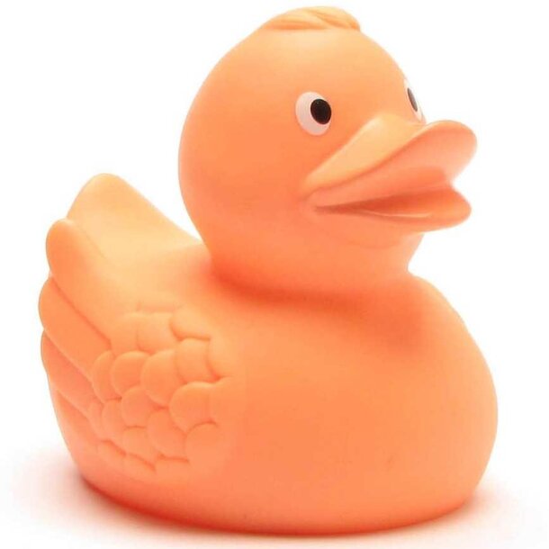 Badeente pastell/orange