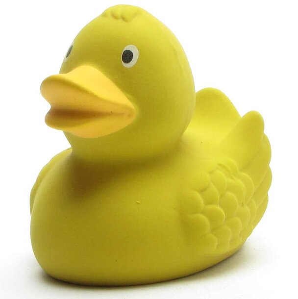 Naturkautschuk gelb Badeente