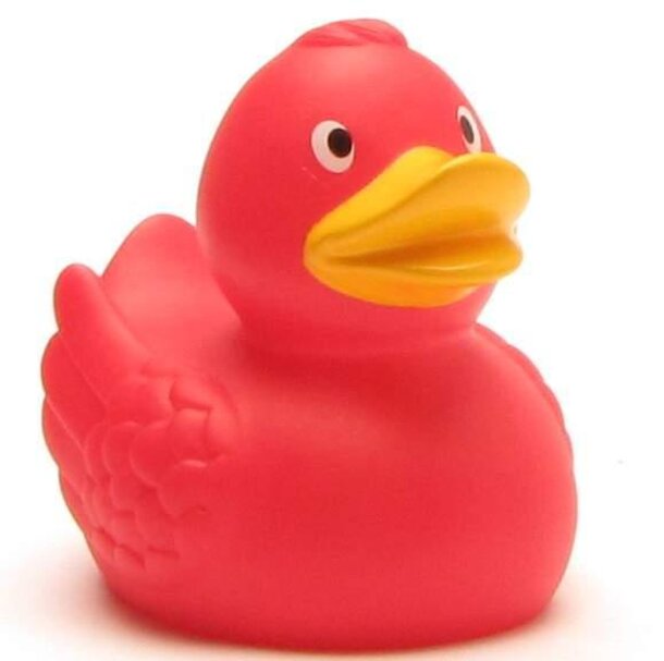 Badeente rot