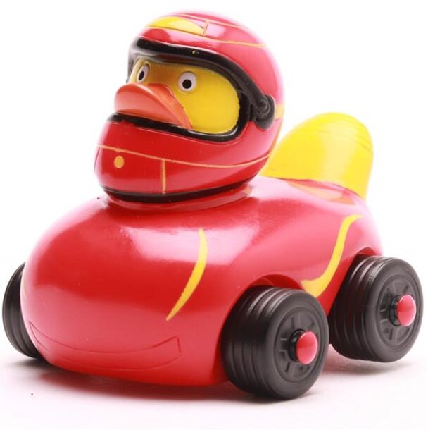 Duck on Wheels-rot Badeente