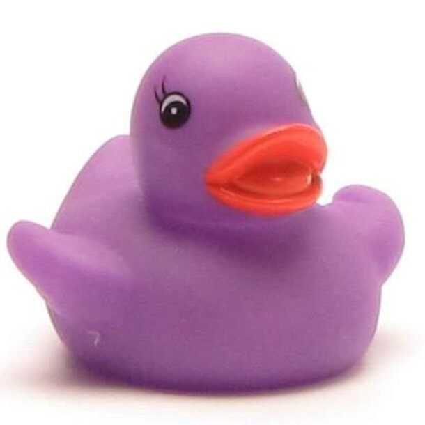 Farbwechsel Badeente lila
