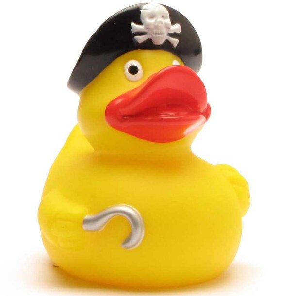 Pirat mit Hakenhand Badeente