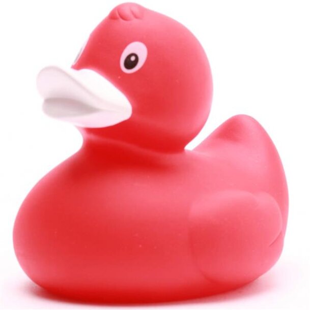 Badeente rot 8,5 cm