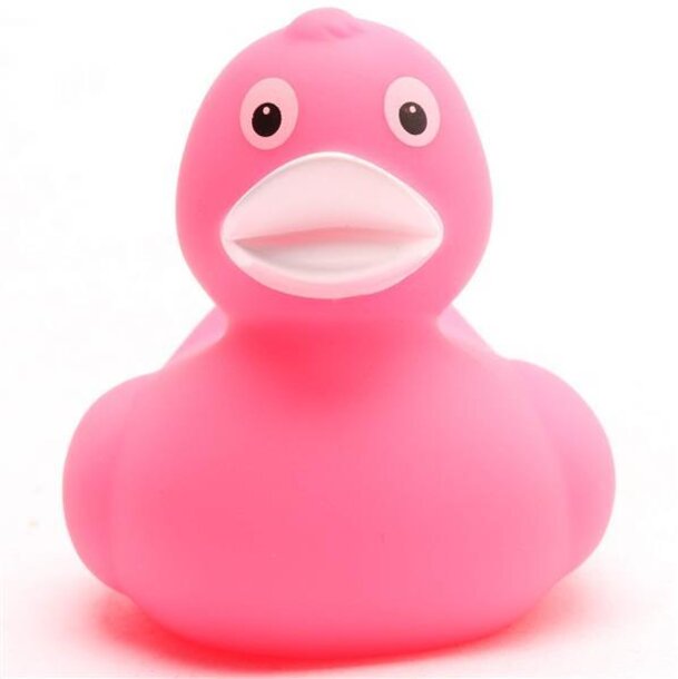 Badeente pink 8 cm