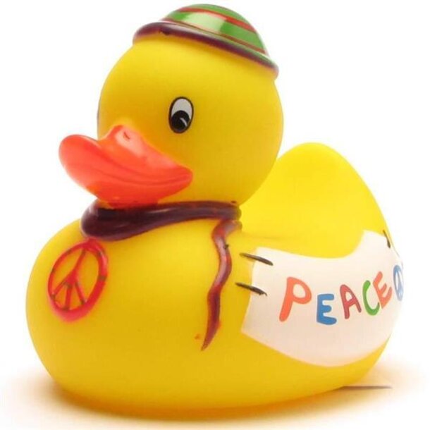 Peace Badeente