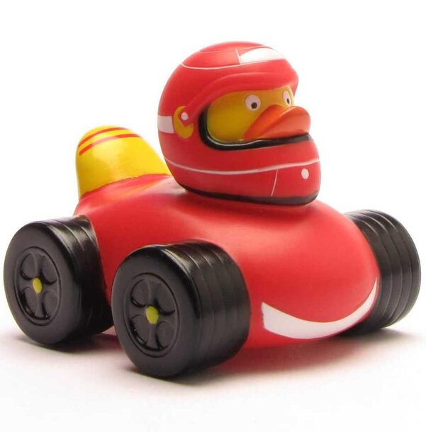 Rennfahrer Schumi Badeente