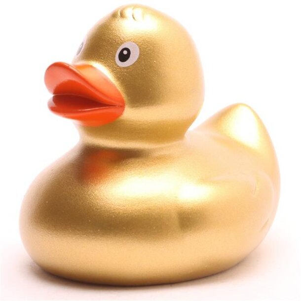 Badeente gold 6 cm