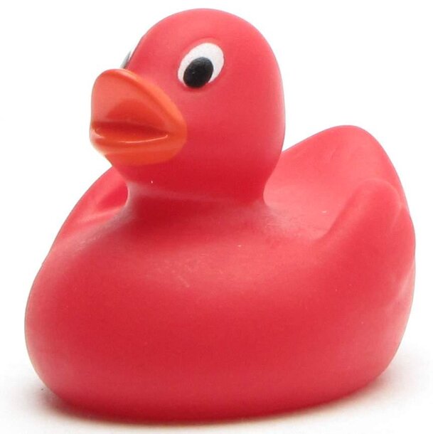Badeente rot 4,5 cm