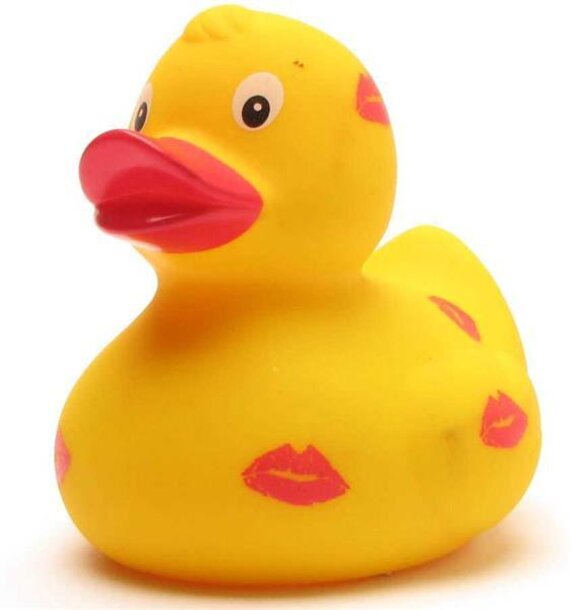 Kussmund Badeente