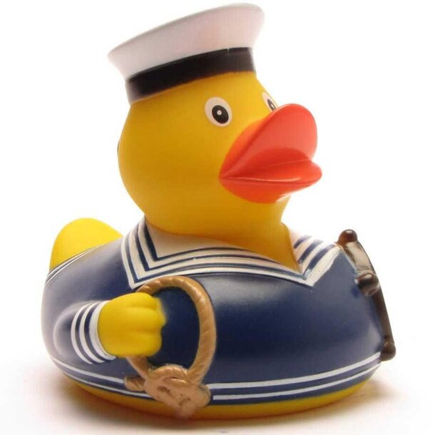 Matrose blau Badeente
