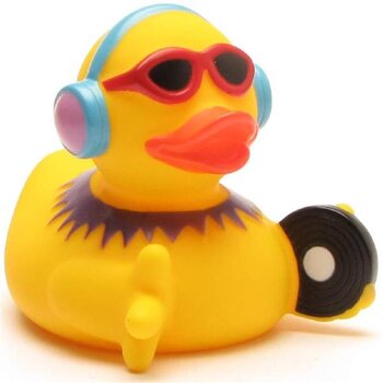 Diskjockey Badeente