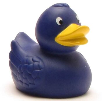 Badeente blau