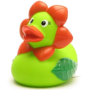 Blümchen Badeente