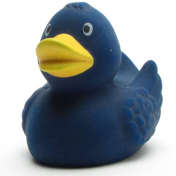 Naturkautschuk blau Badeente