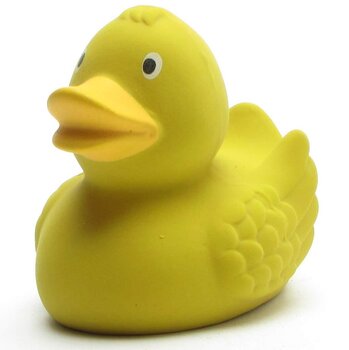 Naturkautschuk gelb Badeente