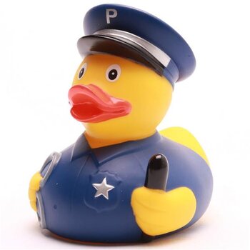 Polizist Badeente
