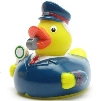 Bahnhof-Schaffner Badeente
