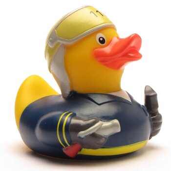 Feuerwehrmann Badeente