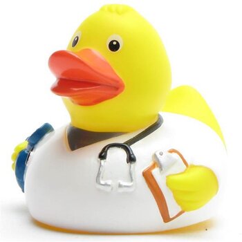 Krankenpfleger Badeente
