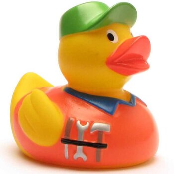 Handwerker Badeente