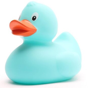 Badeente hellblau