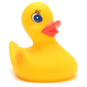 Badeente gelb 10 cm