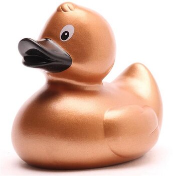 Badeente kupfer