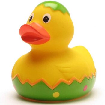Osterei Badeente