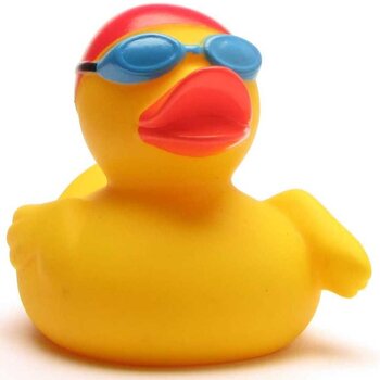 Schwimmer Badeente