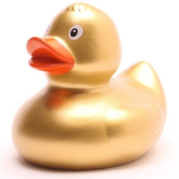 Badeente gold 6 cm