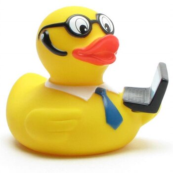 Laptop Badeente