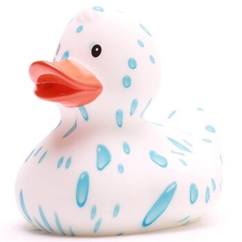 Regentropfen Badeente