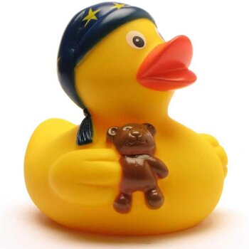 Schlafmützen Badeente