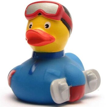Snowboard Badeente
