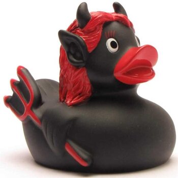 Teufelin Badeente