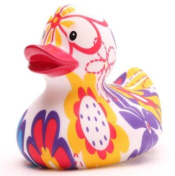 Vergißmeinnicht Badeente